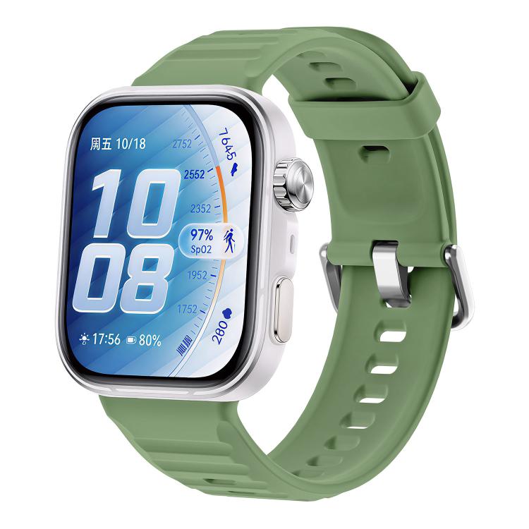 Cinturino per orologio in silicone tinta unita con texture a onda, For Huawei Watch Fit 5 / Fit 5 Pro