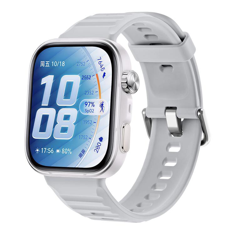 Cinturino per orologio in silicone tinta unita con texture a onda, For Huawei Watch Fit 5 / Fit 5 Pro
