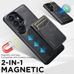 Custodia per telefono Suteni G5S5 2 in 1 con apribottiglie magnetico rimovibile, porta carte e retro in pelle bovina., For Samsung Galaxy S26 Ultra  5G, For Samsung Galaxy S25 Ultra 5G, For Samsung Galaxy S24 Ultra 5G, For Samsung Galaxy S23 Ultra 5G  ...