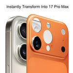 Trasformati istantaneamente in 17 Pro Series con la cover posteriore ultra sottile in PET satinato., For iPhone 16 Pro Max, For iPhone 15 Pro Max, For iPhone 14 Pro Max, For iPhone 13 Pro Max