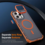 Custodia per telefono antiurto magnetica semitrasparente satinata con effetto pelle, resistente agli urti e con quattro angoli smussati., For iPhone 15 Pro Max, For iPhone 15 Pro, For iPhone 15, For iPhone 14