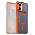 Custodia per telefono antiurto magnetica semitrasparente satinata con effetto pelle, resistente agli urti e con quattro angoli smussati., For Samsung Galaxy S26+ 5G, For Samsung Galaxy S26 Edge 5G, For Samsung Galaxy S26 Ultra 5G                       ...