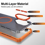Custodia per telefono antiurto magnetica semitrasparente satinata con effetto pelle, resistente agli urti e con quattro angoli smussati., For Samsung Galaxy S23 5G