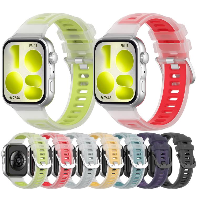 Cinturino per orologio in silicone traslucido effetto gelatina, For Huawei Watch Fit 5 / Fit 5 Pro / Fit 4