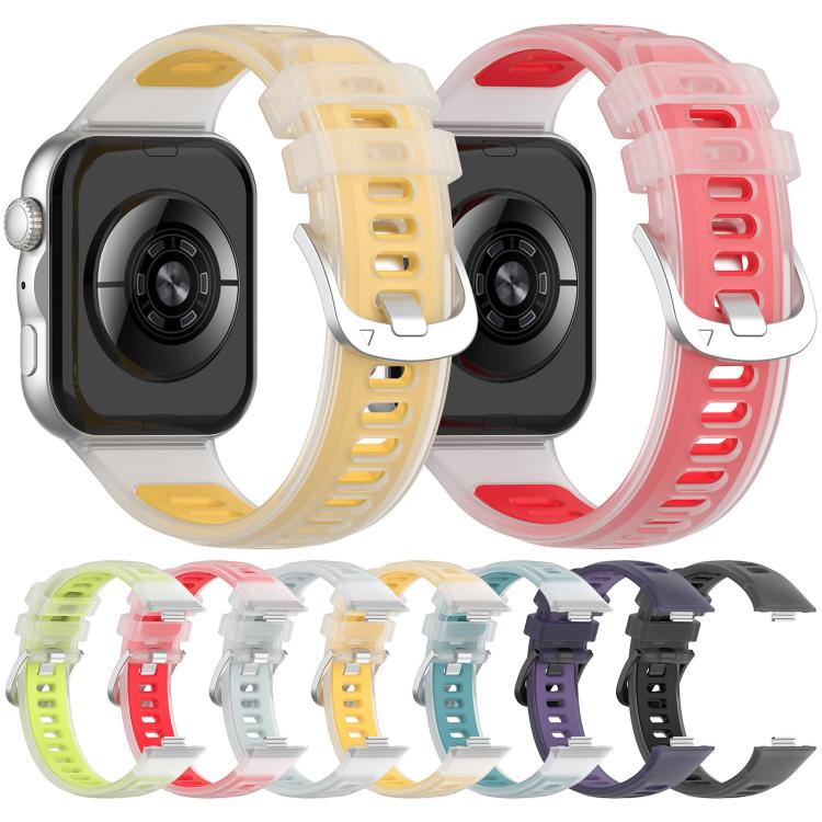 Cinturino per orologio in silicone traslucido effetto gelatina, For Huawei Watch Fit 5 / Fit 5 Pro / Fit 4