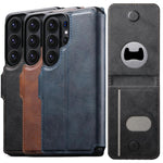 Suteni Q05S5 Custodia per telefono 3 in 1 con apribottiglie staccabile, porta carte magnetico in pelle bovina vegana, For Samsung Galaxy S26 Ultra 5G, For Samsung Galaxy S25 Ultra 5G, For Samsung Galaxy S24 Ultra 5G, For Samsung Galaxy S23 Ultra 5G    ...