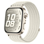 Cinturino per orologio in nylon intrecciato traspirante, leggero come una nuvola, con cassa in metallo., For Huawei Watch Fit 5 / Fit 5 Pro