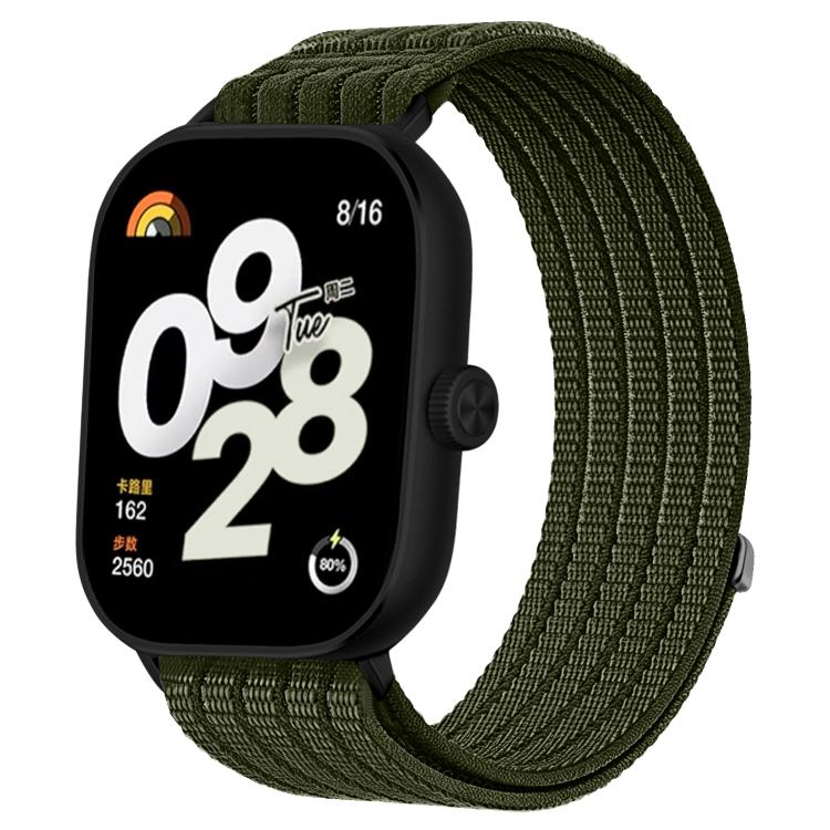 Cinturino per orologio in nylon intrecciato traspirante, leggero come una nuvola, con cassa in metallo., For Xiaomi Band 10 Pro / 9 Pro / Redmi Watch 6