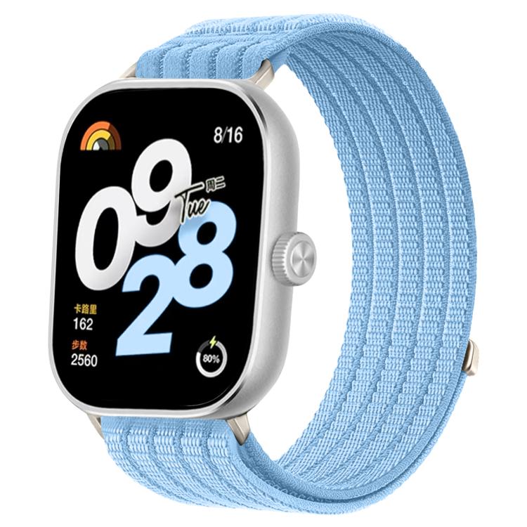 Cinturino per orologio in nylon intrecciato traspirante, leggero come una nuvola, con cassa in metallo., For Xiaomi Band 10 Pro / 9 Pro / Redmi Watch 6