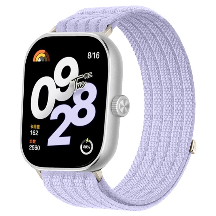 Cinturino per orologio in nylon intrecciato traspirante, leggero come una nuvola, con cassa in metallo., For Xiaomi Band 10 Pro / 9 Pro / Redmi Watch 6