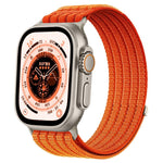 Cinturino per orologio in nylon intrecciato traspirante, leggero come una nuvola, con cassa in metallo., For Apple Watch 46mm / 49mm / 45mm / 44mm, For Apple Watch 42mm / 41mm / 40mm / 38mm