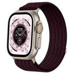 Cinturino per orologio in nylon intrecciato traspirante, leggero come una nuvola, con cassa in metallo., For Apple Watch 46mm / 49mm / 45mm / 44mm, For Apple Watch 42mm / 41mm / 40mm / 38mm