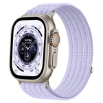 Cinturino per orologio in nylon intrecciato traspirante, leggero come una nuvola, con cassa in metallo., For Apple Watch 46mm / 49mm / 45mm / 44mm, For Apple Watch 42mm / 41mm / 40mm / 38mm