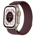 Cinturino per orologio in nylon intrecciato traspirante, leggero come una nuvola, con cassa in metallo., For Apple Watch 46mm / 49mm / 45mm / 44mm, For Apple Watch 42mm / 41mm / 40mm / 38mm