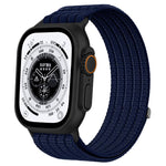 Cinturino per orologio in nylon intrecciato traspirante, leggero come una nuvola, con cassa in metallo., For Apple Watch 46mm / 49mm / 45mm / 44mm, For Apple Watch 42mm / 41mm / 40mm / 38mm