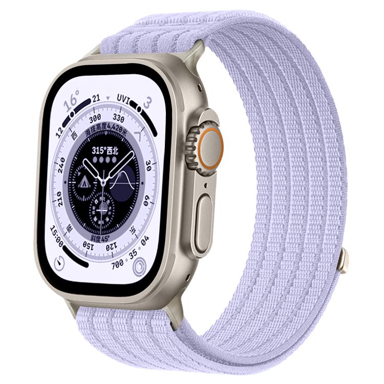 Cinturino per orologio in nylon intrecciato traspirante, leggero come una nuvola, con cassa in metallo., For Apple Watch 46mm / 49mm / 45mm / 44mm, For Apple Watch 42mm / 41mm / 40mm / 38mm