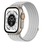 Cinturino per orologio in nylon intrecciato traspirante, leggero come una nuvola, con cassa in metallo., For Apple Watch 46mm / 49mm / 45mm / 44mm, For Apple Watch 42mm / 41mm / 40mm / 38mm
