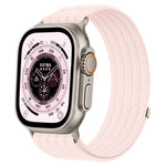 Cinturino per orologio in nylon intrecciato traspirante, leggero come una nuvola, con cassa in metallo., For Apple Watch 46mm / 49mm / 45mm / 44mm, For Apple Watch 42mm / 41mm / 40mm / 38mm