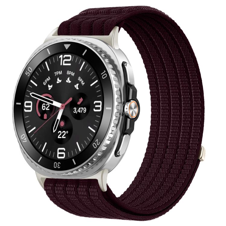 Cinturino per orologio in nylon intrecciato traspirante, leggero come una nuvola, con cassa in metallo., For Samsung Galaxy Watch8 / Watch8 Classic
