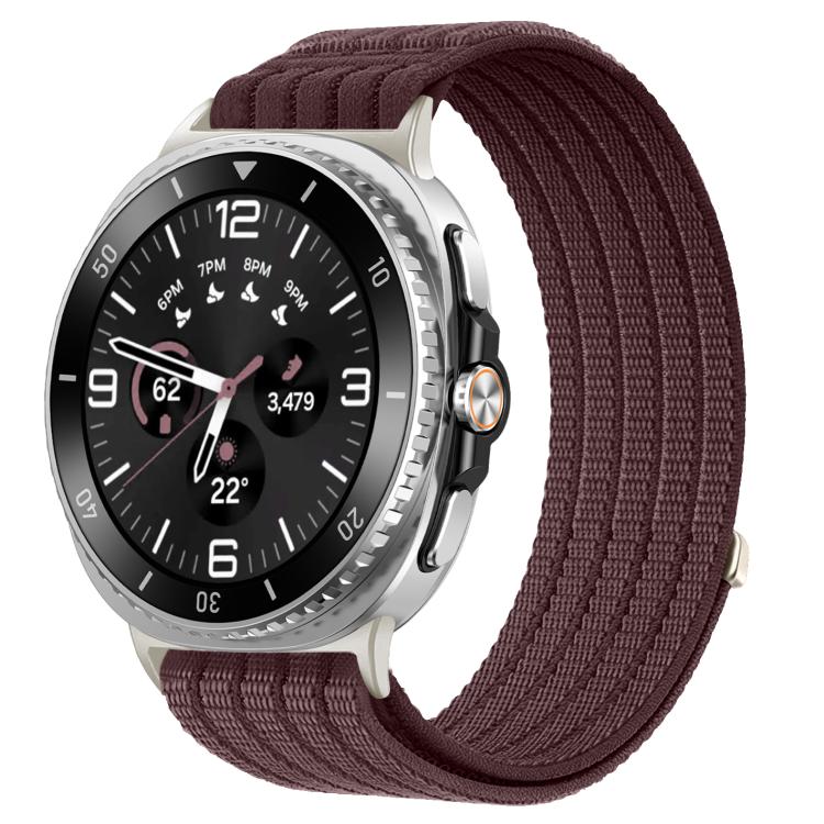 Cinturino per orologio in nylon intrecciato traspirante, leggero come una nuvola, con cassa in metallo., For Samsung Galaxy Watch8 / Watch8 Classic
