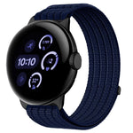 Cinturino per orologio in nylon intrecciato traspirante, leggero come una nuvola, con cassa in metallo., For Google Pixel Watch 4 / Watch 3 45mm, For Google Pixel Watch 4 / 3 / 2 / 1 41mm