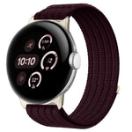 Cinturino per orologio in nylon intrecciato traspirante, leggero come una nuvola, con cassa in metallo., For Google Pixel Watch 4 / Watch 3 45mm, For Google Pixel Watch 4 / 3 / 2 / 1 41mm