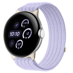 Cinturino per orologio in nylon intrecciato traspirante, leggero come una nuvola, con cassa in metallo., For Google Pixel Watch 4 / Watch 3 45mm, For Google Pixel Watch 4 / 3 / 2 / 1 41mm