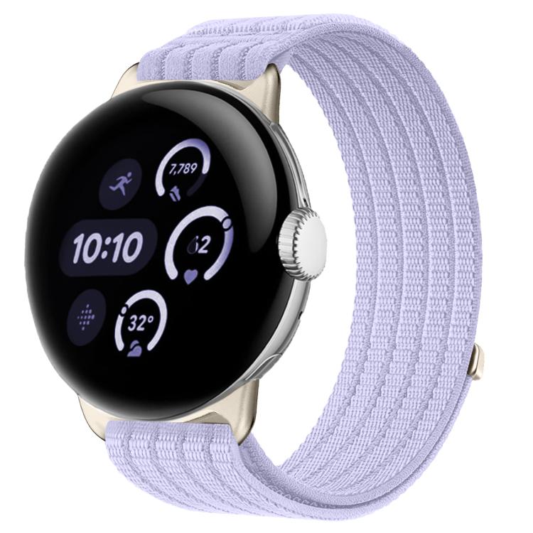Cinturino per orologio in nylon intrecciato traspirante, leggero come una nuvola, con cassa in metallo., For Google Pixel Watch 4 / Watch 3 45mm, For Google Pixel Watch 4 / 3 / 2 / 1 41mm