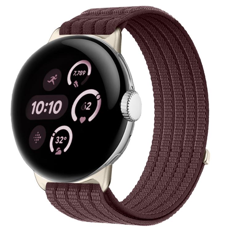 Cinturino per orologio in nylon intrecciato traspirante, leggero come una nuvola, con cassa in metallo., For Google Pixel Watch 4 / Watch 3 45mm, For Google Pixel Watch 4 / 3 / 2 / 1 41mm