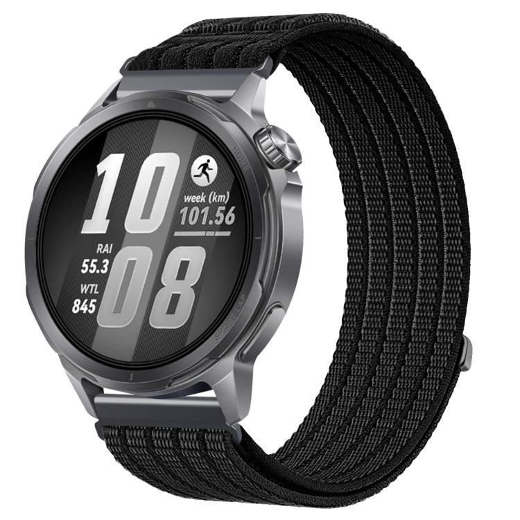 Cinturino per orologio in nylon intrecciato traspirante, leggero come una nuvola, con cassa in metallo., 22mm