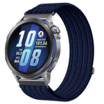 Cinturino per orologio in nylon intrecciato traspirante, leggero come una nuvola, con cassa in metallo., 22mm