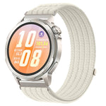 Cinturino per orologio in nylon intrecciato traspirante, leggero come una nuvola, con cassa in metallo., 22mm