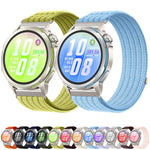 Cinturino per orologio in nylon intrecciato traspirante, leggero come una nuvola, con cassa in metallo., 22mm