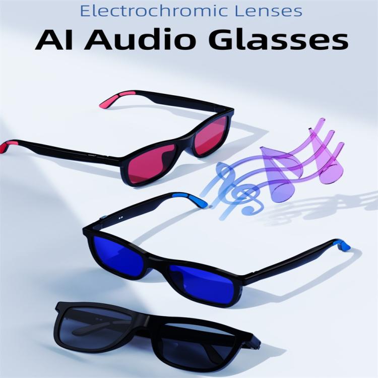 Occhiali intelligenti G60, supportano chiamate Bluetooth e musica con intelligenza artificiale.
