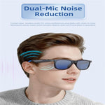 Occhiali intelligenti G60, supportano chiamate Bluetooth e musica con intelligenza artificiale.