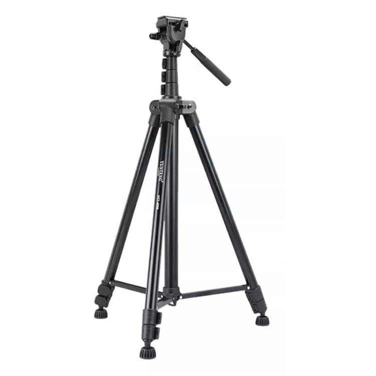 Treppiede professionale estensibile YUNTENG VCT-4000 per fotocamere DSLR, smartphone e videocamere, con lunghezza massima di 400 cm., VCT-4000