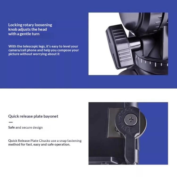 Treppiede professionale estensibile YUNTENG VCT-4000 per fotocamere DSLR, smartphone e videocamere, con lunghezza massima di 400 cm., VCT-4000