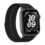 Cinturino per orologio ultraleggero con chiusura a tondo in nylon e interfaccia metallica., For Apple Watch 46mm / 49mm / 45mm / 44mm, For Apple Watch 42mm / 41mm / 40mm / 38mm