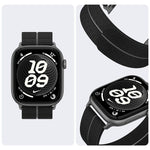 Cinturino per orologio ultraleggero con chiusura a tondo in nylon e interfaccia metallica., For Apple Watch 46mm / 49mm / 45mm / 44mm, For Apple Watch 42mm / 41mm / 40mm / 38mm