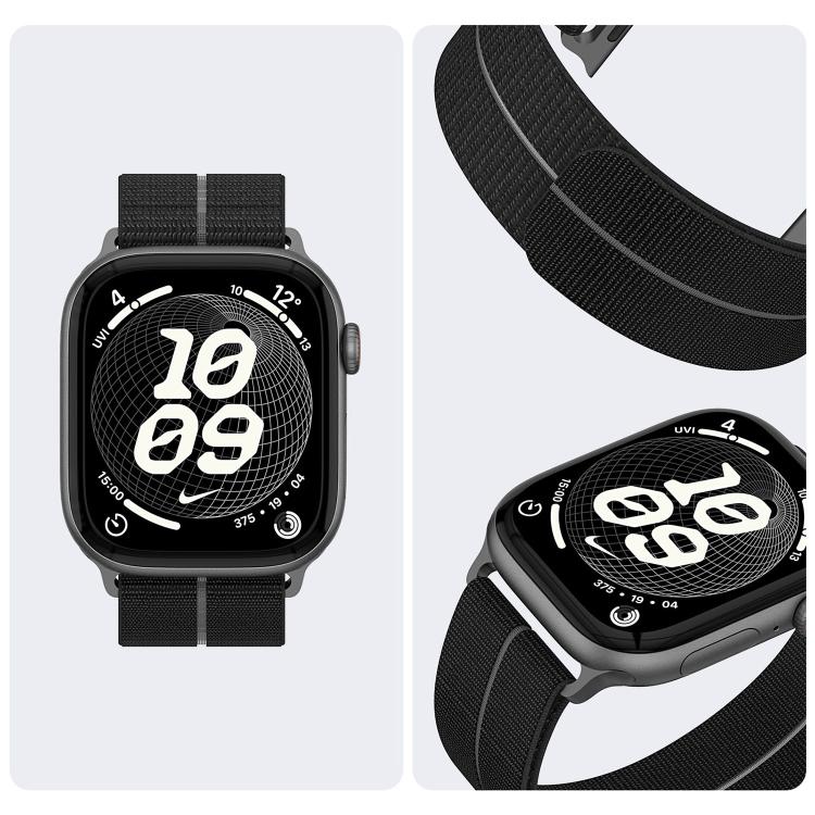 Cinturino per orologio ultraleggero con chiusura a tondo in nylon e interfaccia metallica., For Apple Watch 46mm / 49mm / 45mm / 44mm, For Apple Watch 42mm / 41mm / 40mm / 38mm