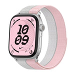 Cinturino per orologio ultraleggero con chiusura a tondo in nylon e interfaccia metallica., For Apple Watch 46mm / 49mm / 45mm / 44mm, For Apple Watch 42mm / 41mm / 40mm / 38mm