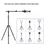 Treppiede YUNTENG VCT-5288 con barra trasversale regolabile a 360 gradi e estensione fino a 205 cm., VCT-5288