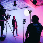 VLOGLITE P100RGB 2700K-6500K Illuminazione da studio ricaricabile wireless per fotografia 100W Lampada COB, P100RGB