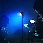 VLOGLITE P100RGB 2700K-6500K Illuminazione da studio ricaricabile wireless per fotografia 100W Lampada COB, P100RGB
