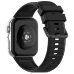 Cinturino in silicone tinta unita con fibbia colorata a trama ondulata., For Huawei Watch Fit 5 / Fit 5 Pro