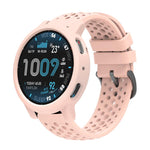 Custodia morbida in silicone e cinturino in silicone traforato a tinta unita., For Amazfit Active Max