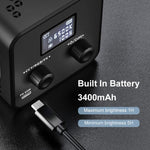VLOGLITE P40RGB Luce video COB RGB da 40W per fotografia e studio, con 20 modalità effetti., P40RGB