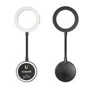 VLOGLITE M15 Mini luce LED portatile per selfie, ideale per leggere, fotografare e girare video con il telefono.