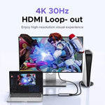 Scheda acquisizione video UGREEN con uscita loop 4K HD USB A/C