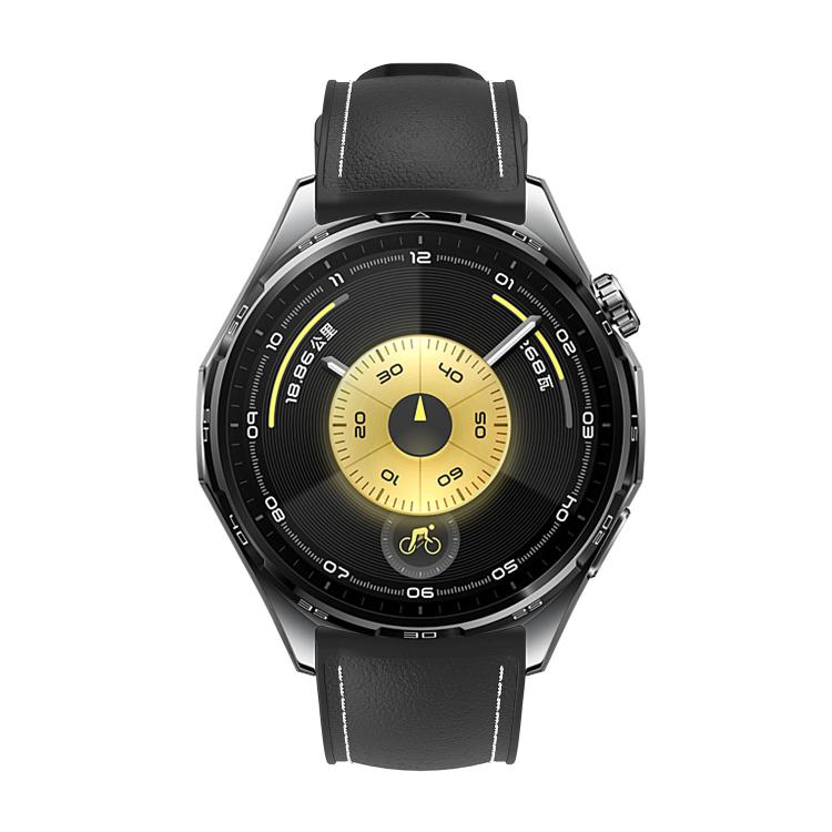 Cinturino per orologio in silicone ibrido con cuciture a vista e similpelle vegana., 20mm, 22mm